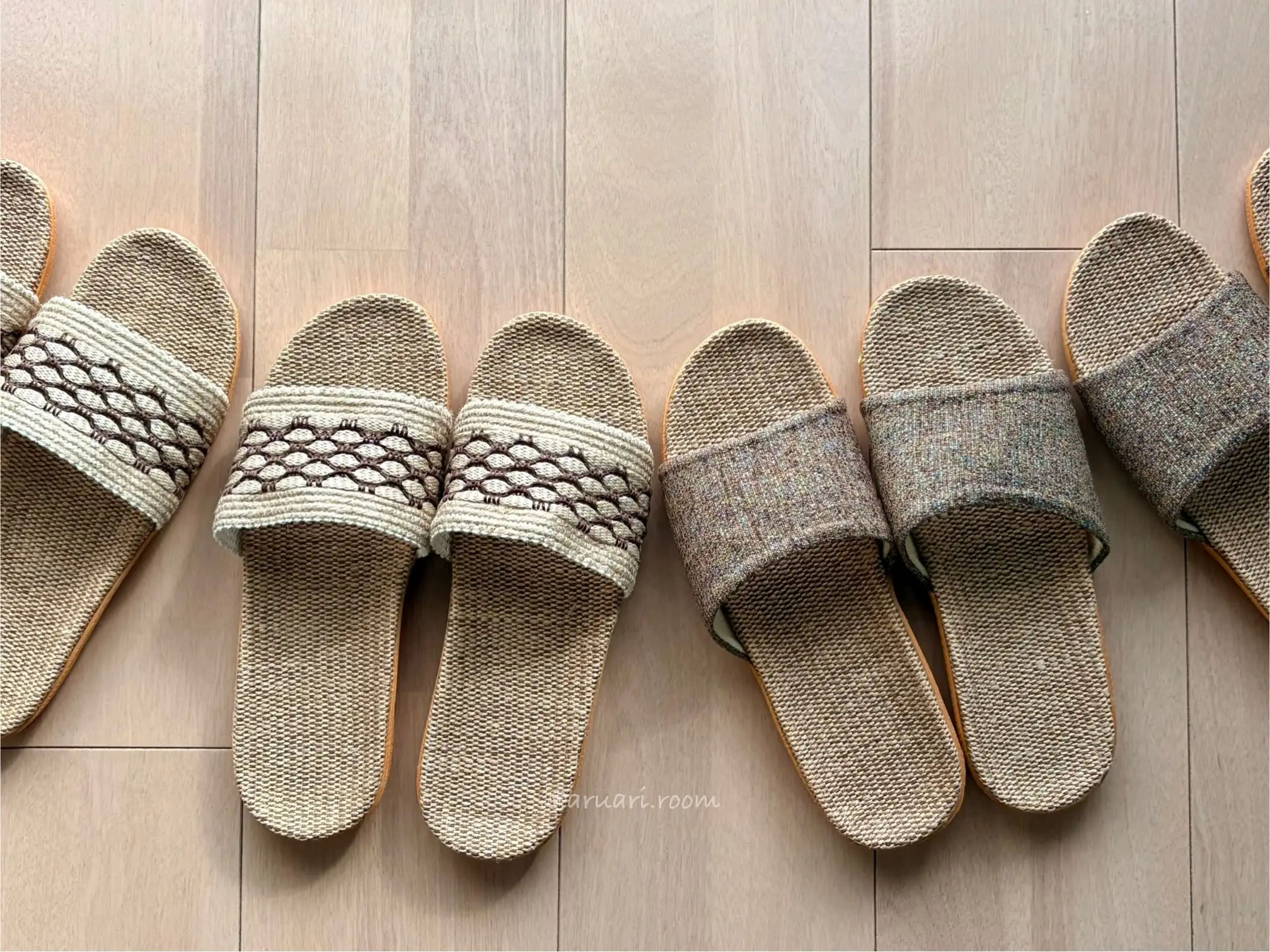 麻スリッパ