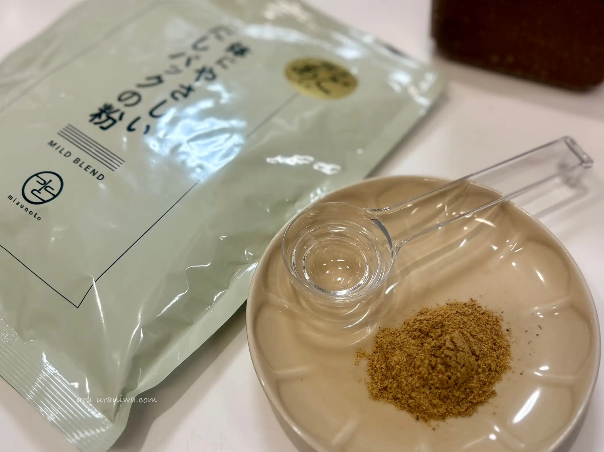 体にやさしいだしパックの粉